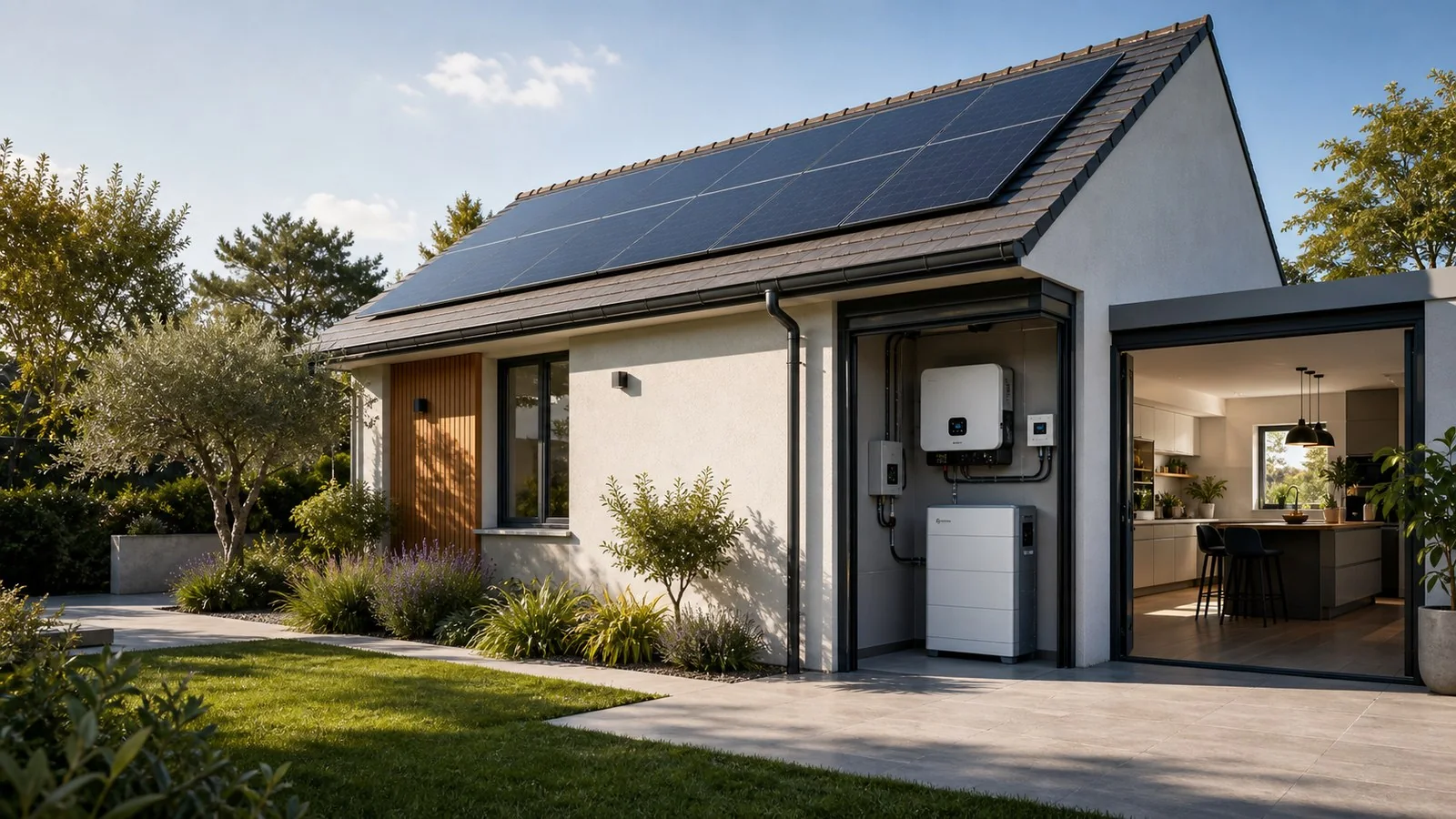 Autoconsommation solaire : comment réduire sa facture d’électricité ? - illustration Le Guide Habitat