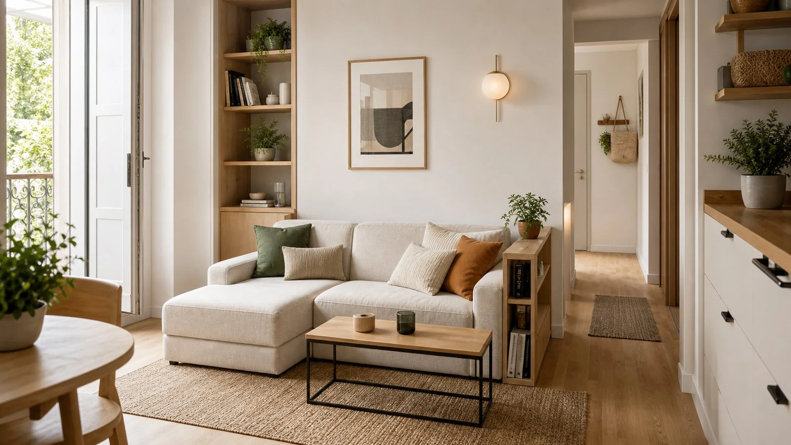 Quel canapé choisir pour un petit espace ? - illustration Le Guide Habitat