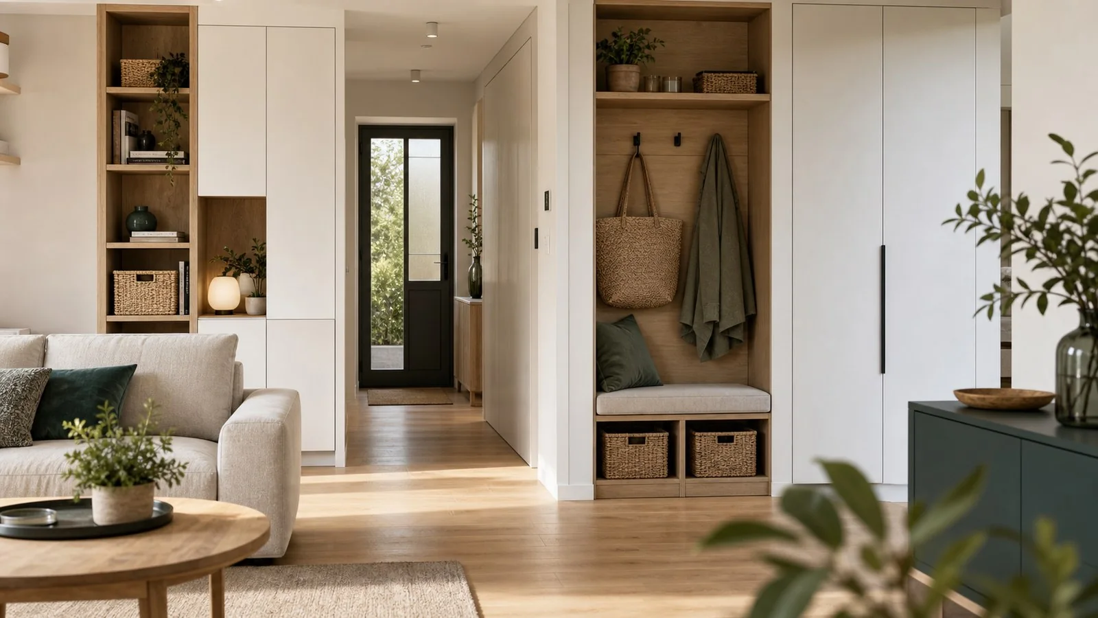 Rangement maison : les meilleures astuces pièce par pièce - illustration Le Guide Habitat